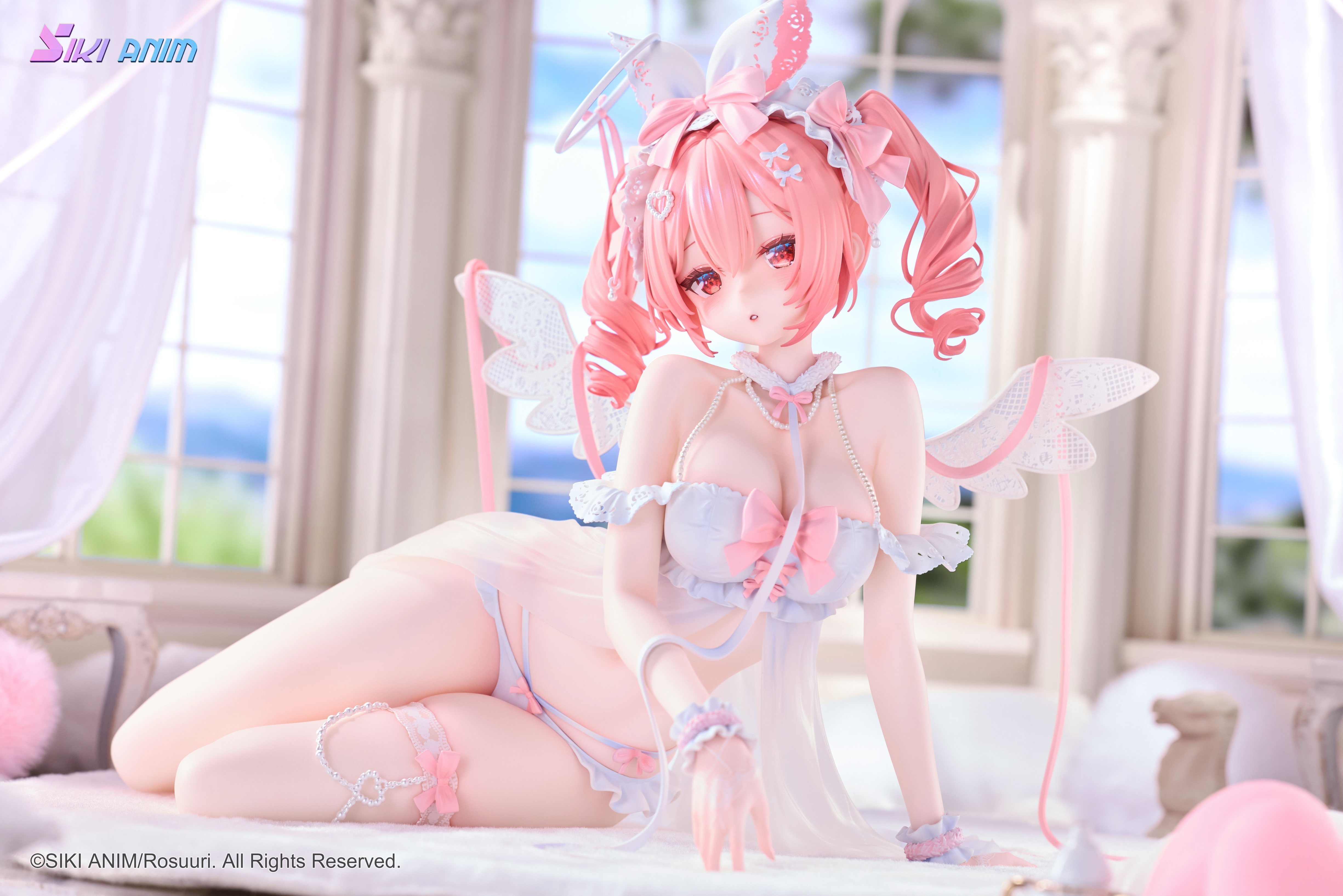 SIKI ANIM WHITE RABBIT ROSU ANGEL VER. 1/4 SCALE FIGURE NORMAL EDITION