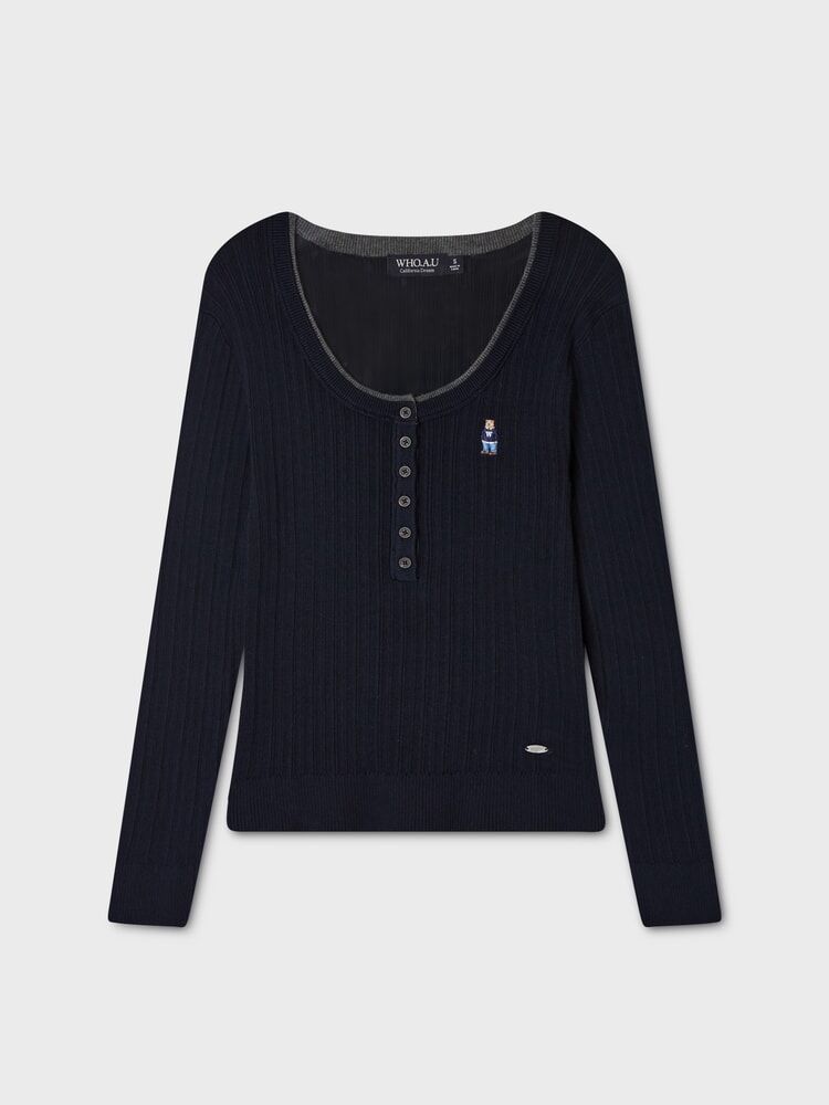 【預購】WHO.A.U ZKR100622 女裝長袖上衣