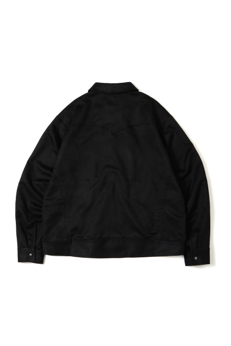 WISDOM FAUX SUEDE JACKET