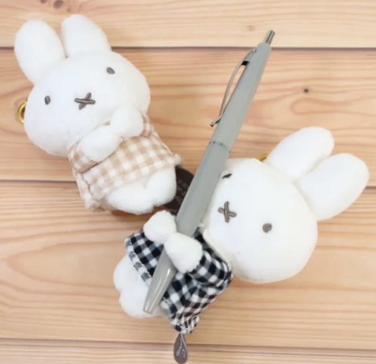 【最新發售】JP Miffy 格仔裙公仔吊飾 5336 5343 TK261007