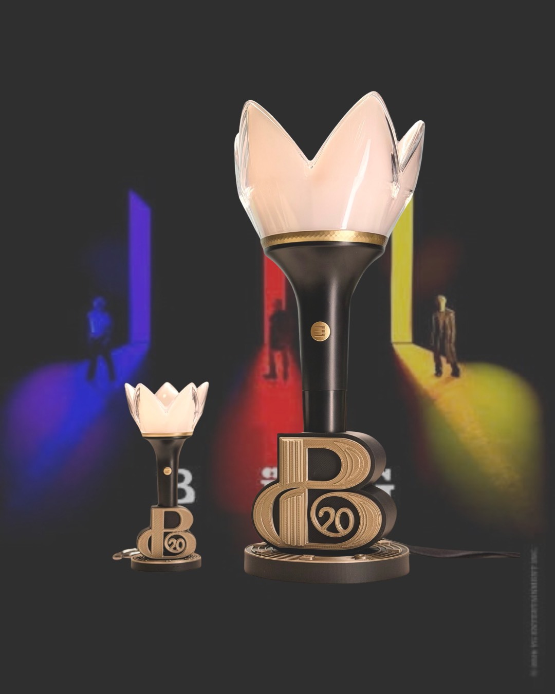 【Luxury】自訂款! 手燈擺座  BIGBANG 20週年 第五代 皇冠 紀念手燈擺座 應援棒 手燈 大手燈 小手燈 吊飾 演唱會 收藏 應援物 大聲 太陽 權志龍 GD G-DRAGON 巡迴演場會小手燈 雛菊 🌼 小雛菊 花燈