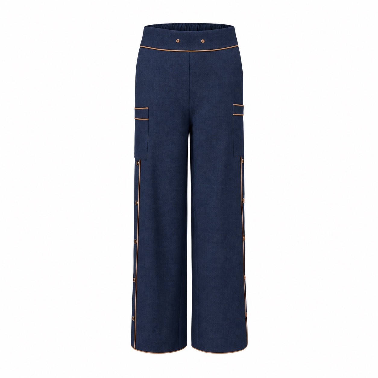 1EA1010-207 [EDWARD ACHOUR] Pants Navy #110902/1125/15 (EU)