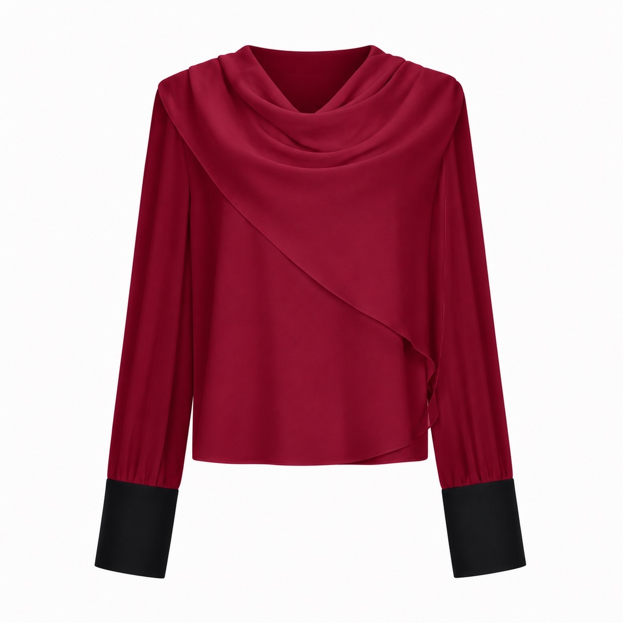 1EA1010-204 [EDWARD ACHOUR] Women Top Bordeaux #110711/1146/33 (EU)