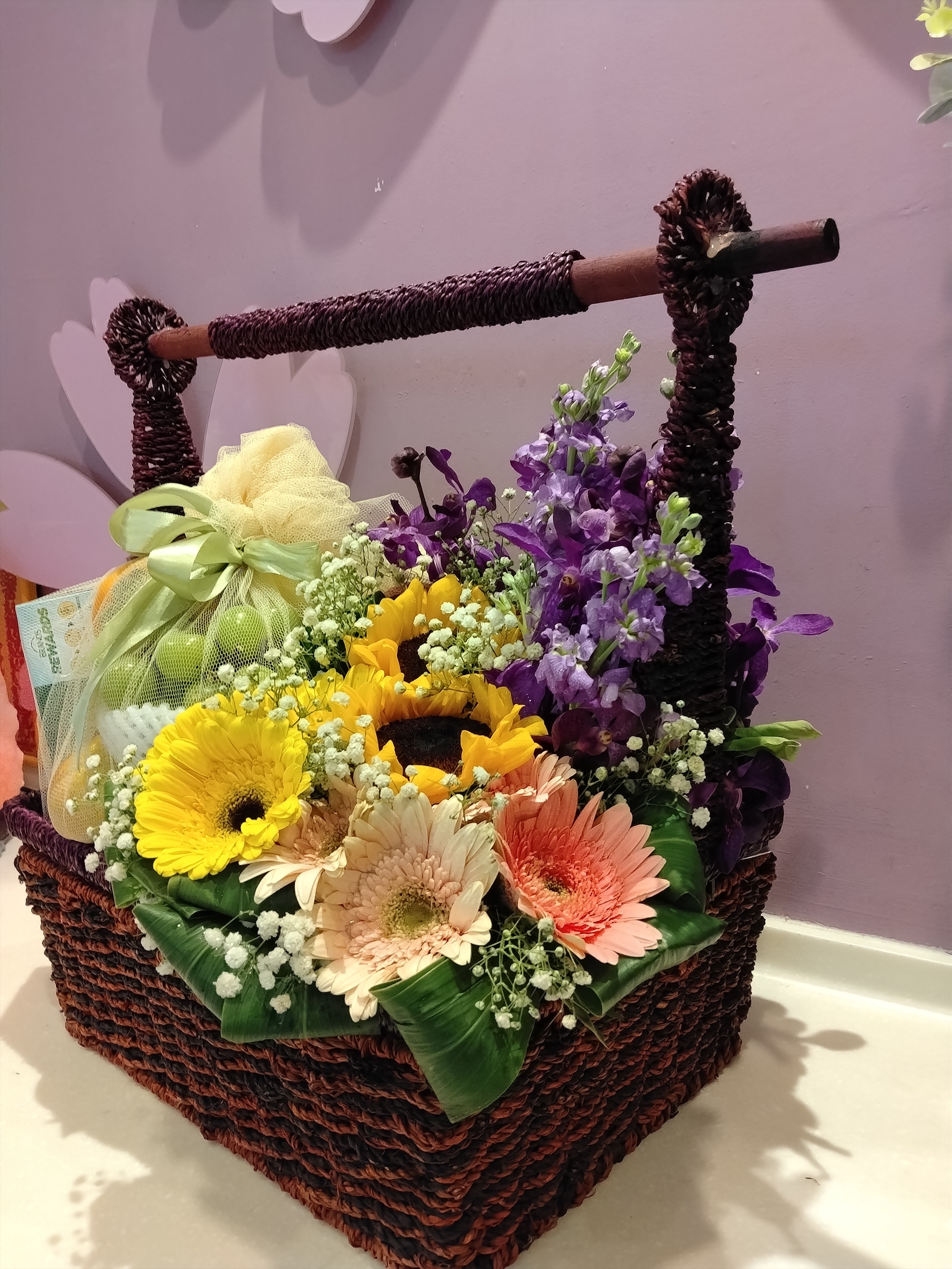 fruits flower with brand chicken essence
