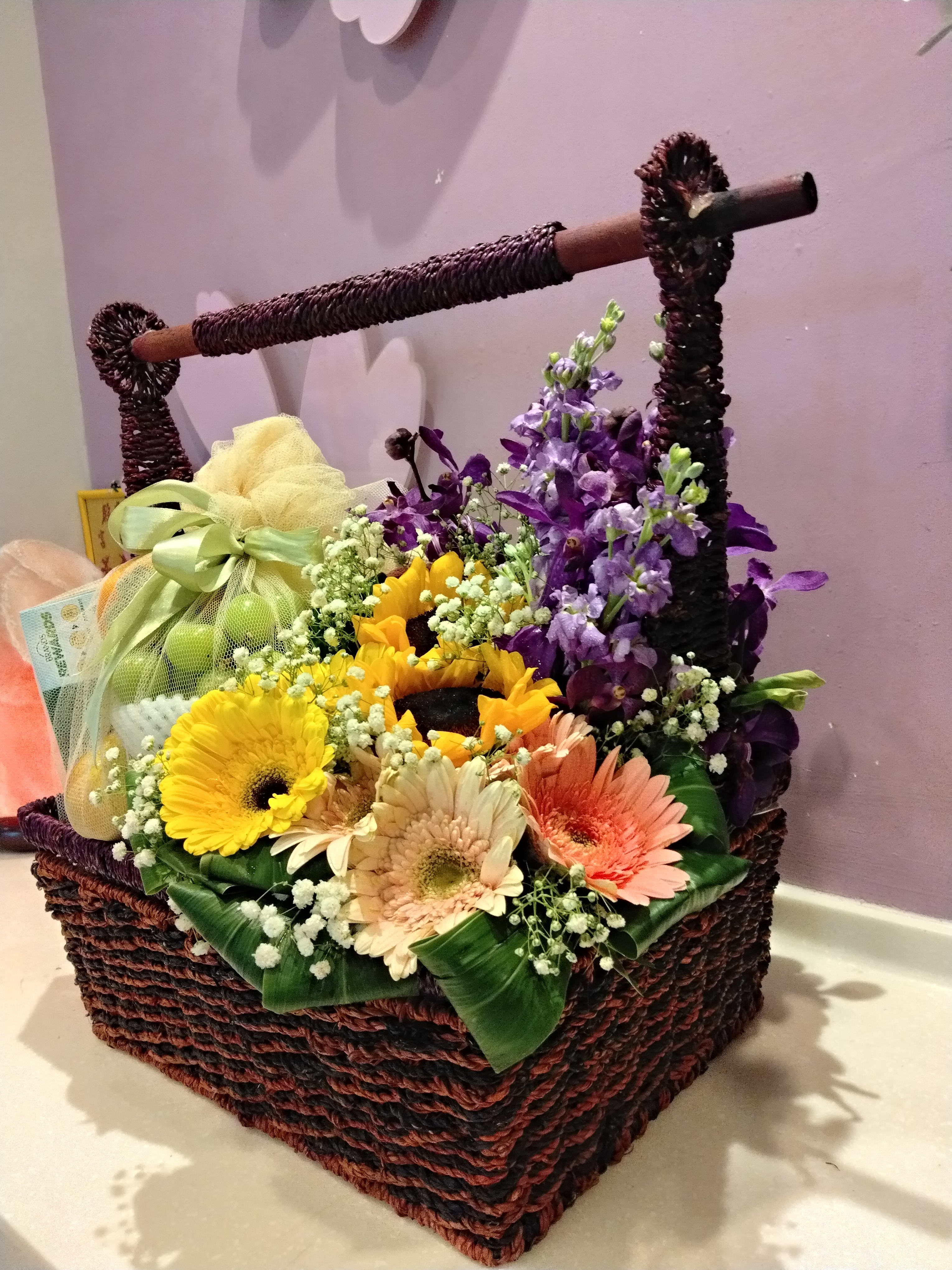 fruits flower with brand chicken essence
