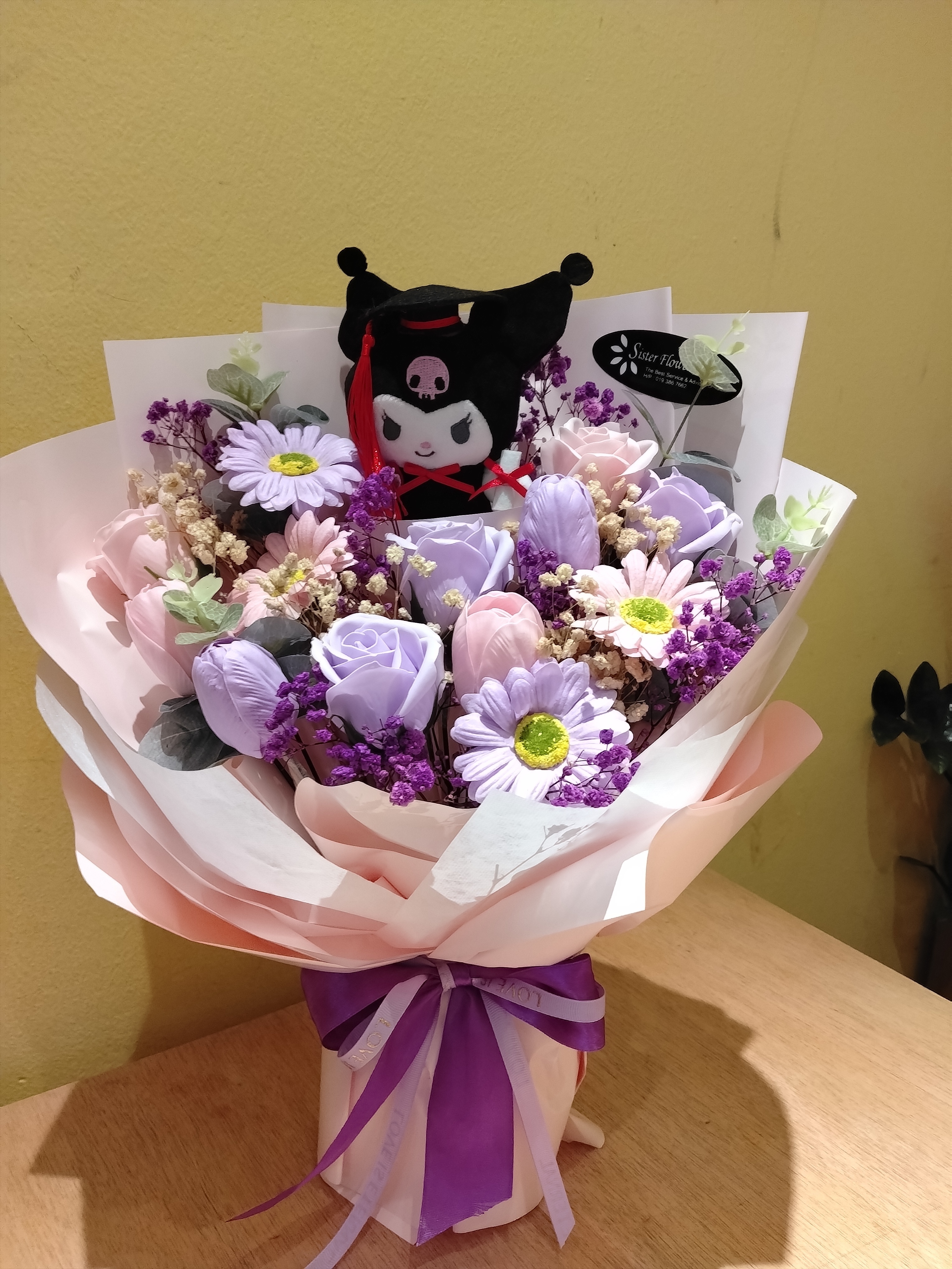 Soap Flower Arrangement - SFA75