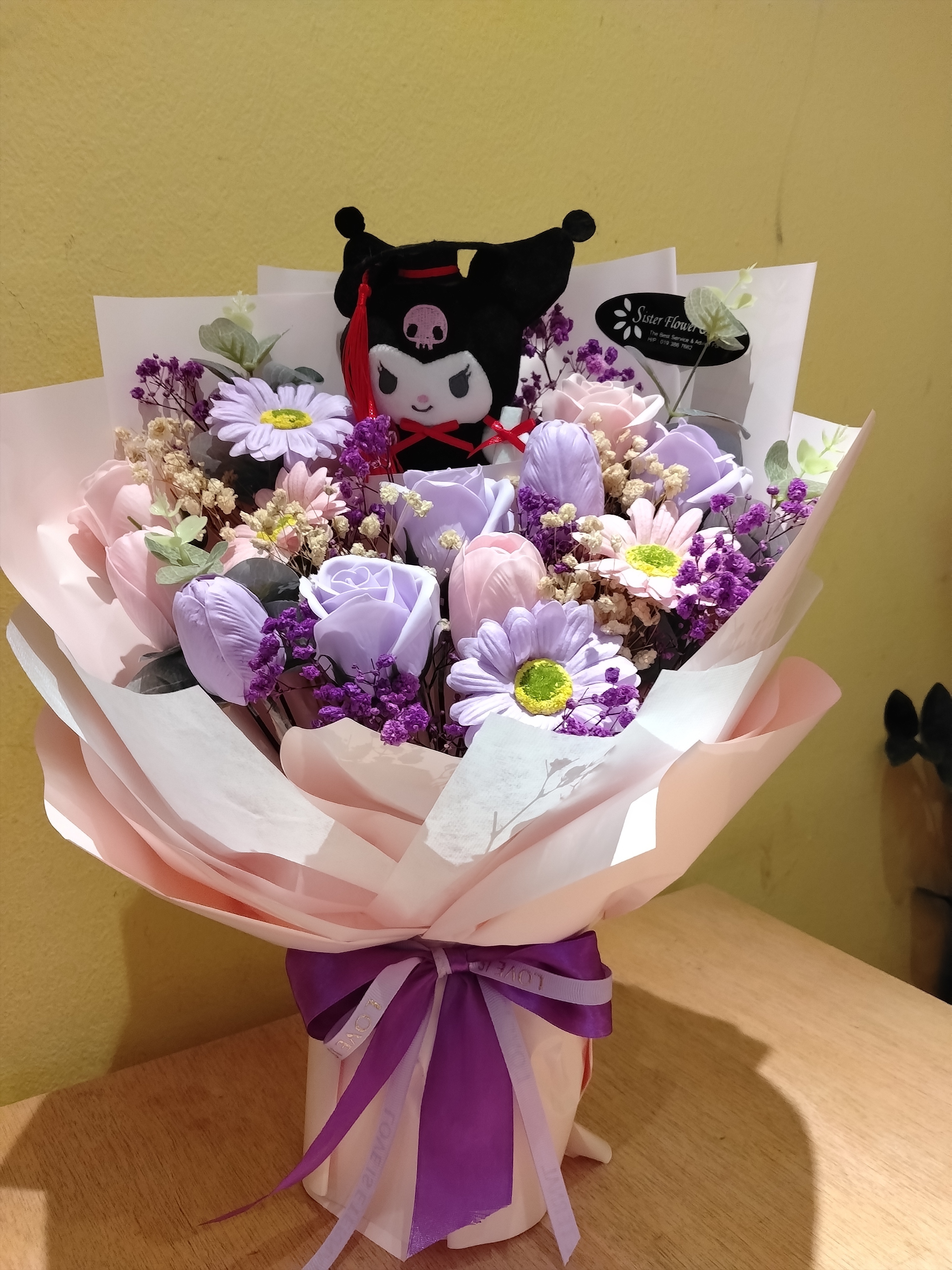 Soap Flower Arrangement - SFA75