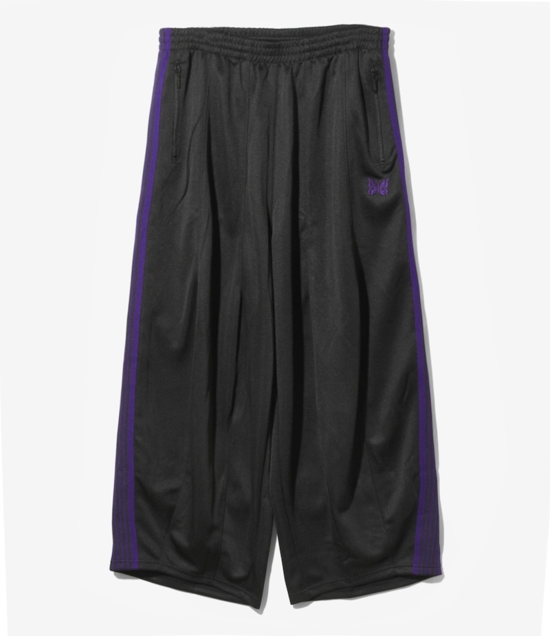 Needles - TY355 Needles H.D. Track Pant - Poly Smooth - C-Black