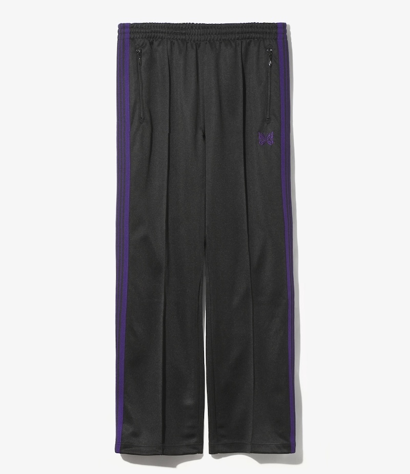 Needles - TY351 Needles Track Pant - Poly Smooth - C-Black