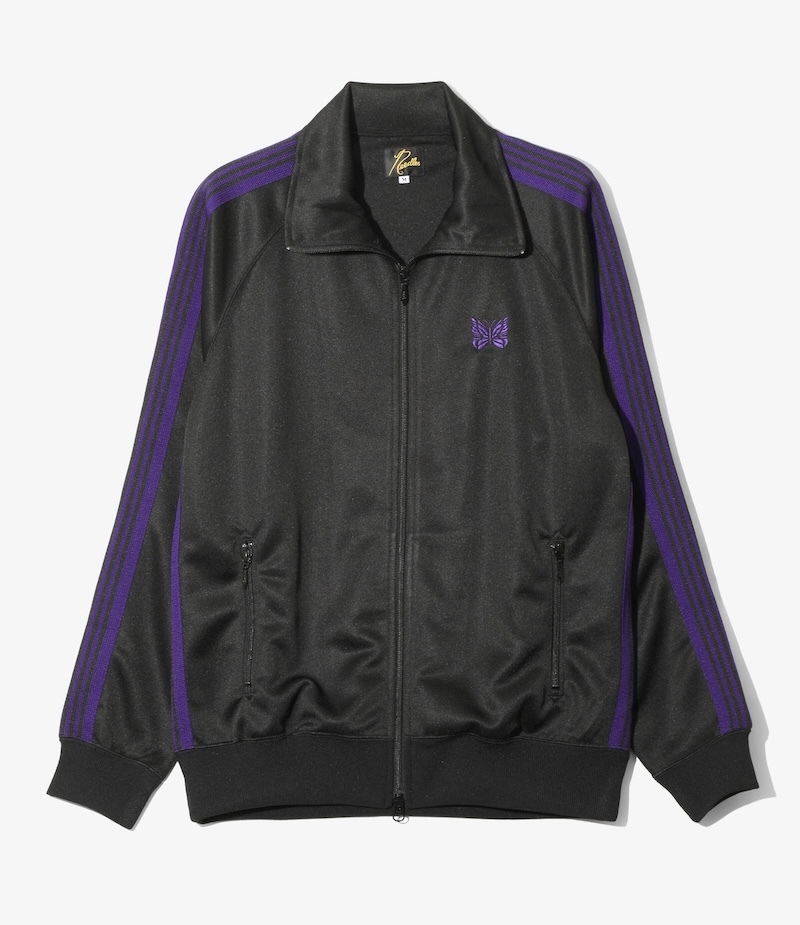 Needles - TY349 Needles Track Jacket - Poly Smooth - C-Black