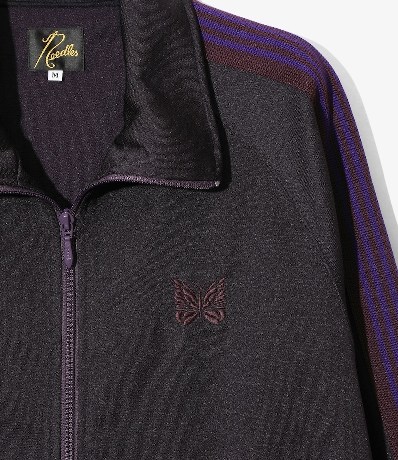 Needles - TY349 Needles Track Jacket - Poly Smooth - B-Purple