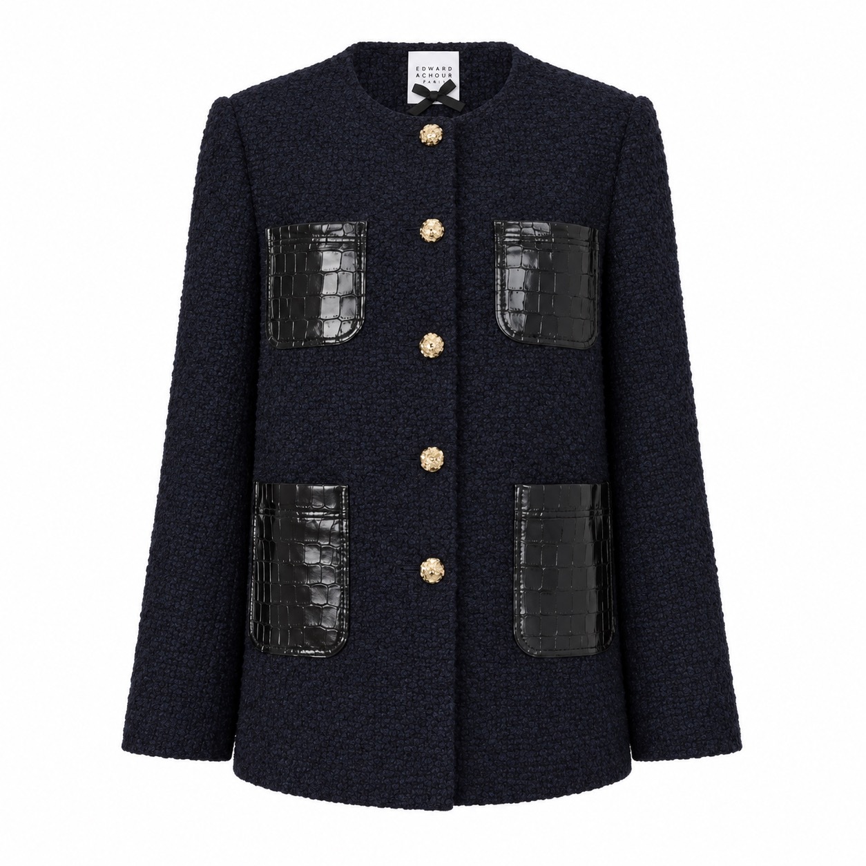 1EA1010-092 [EDWARD ACHOUR] Women Jacket Navy #110107/1107/15 (EU)