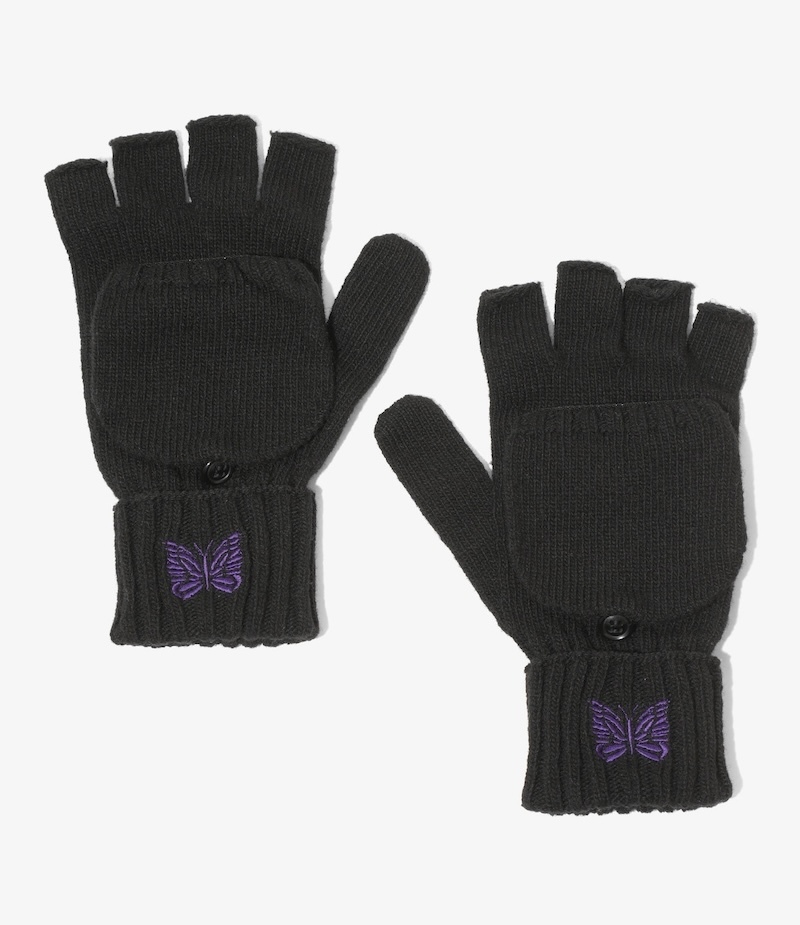 Needles - TY068 Needles Convertible Grove - Shetland Wool - D-Black