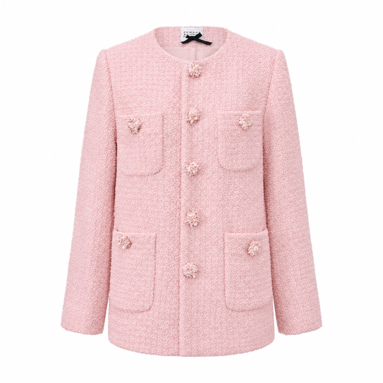 1EA1010-063 [EDWARD ACHOUR] Women Jacket Pink #110106/1106/13 (EU)