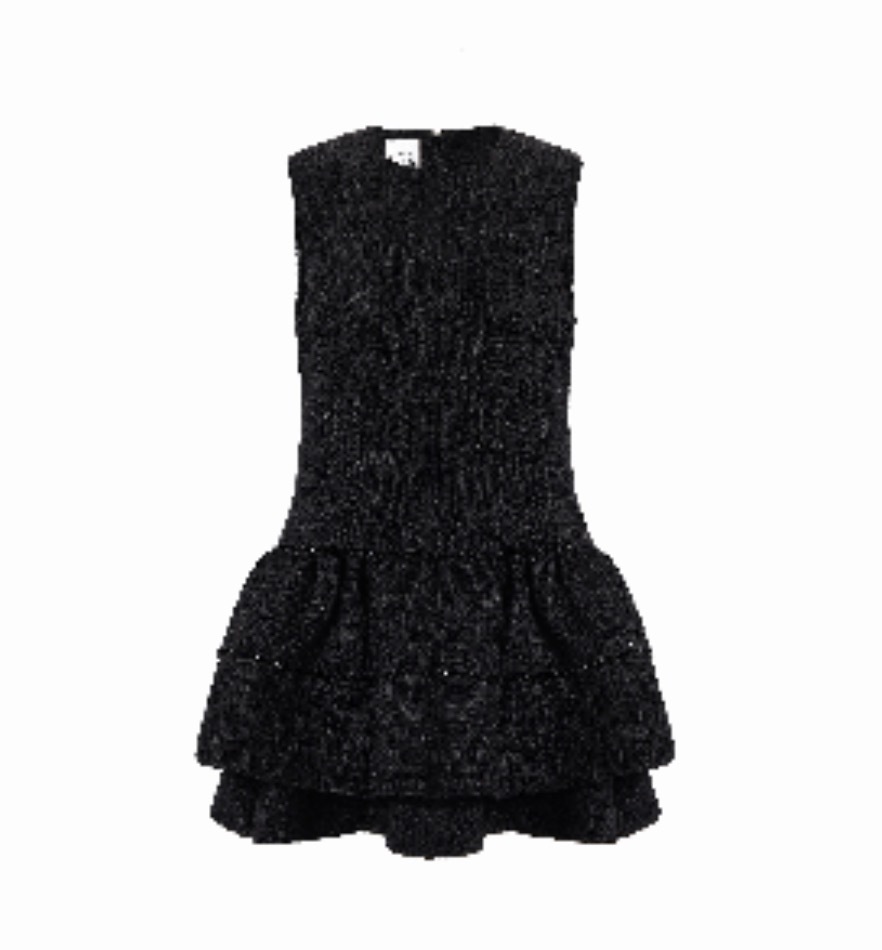 1EA1010-144 [EDWARD ACHOUR] Women Dress Black #110407/1134/05 (EU)