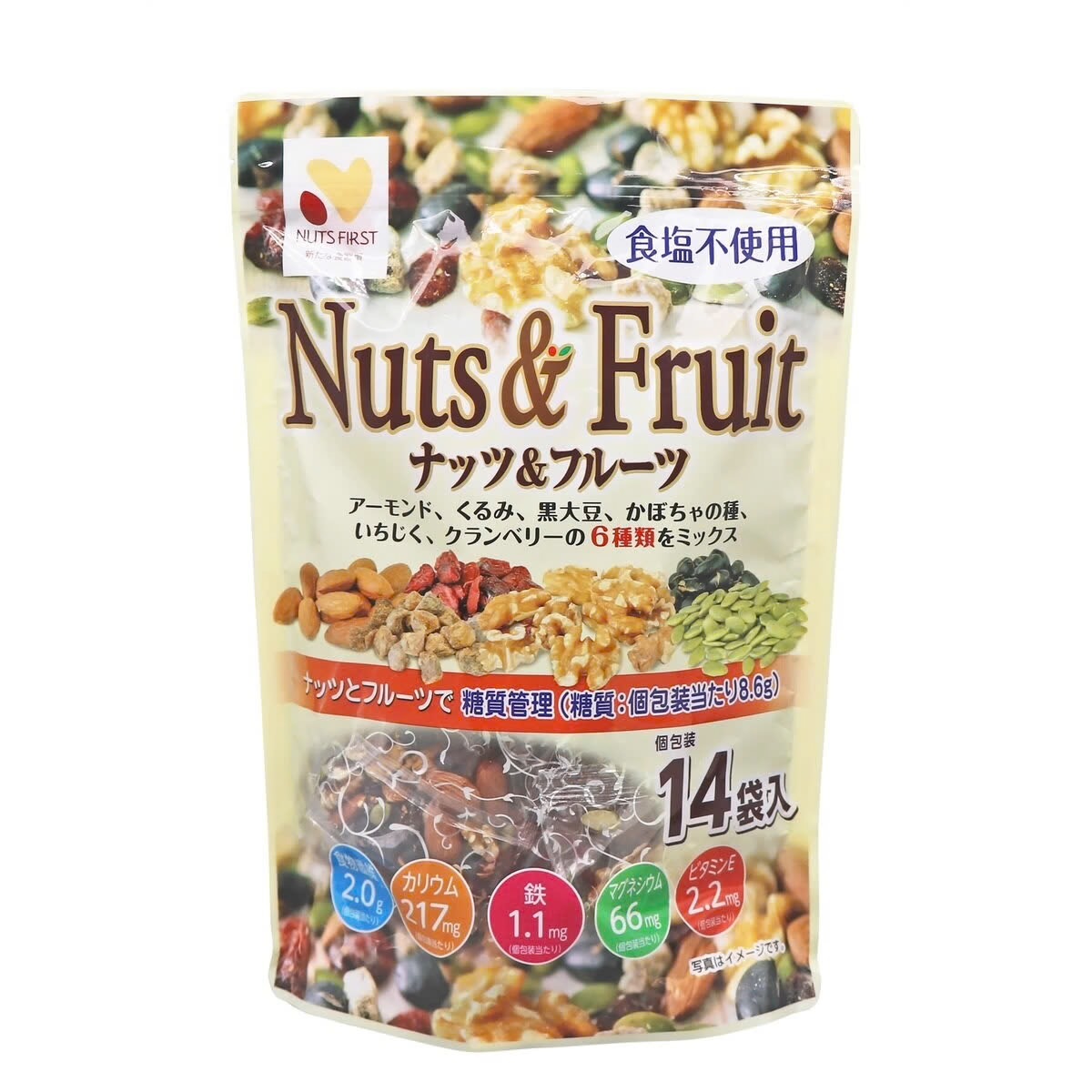 【Costco限定】JP 每日の6種堅乾果乾 14包 8161 TK261007