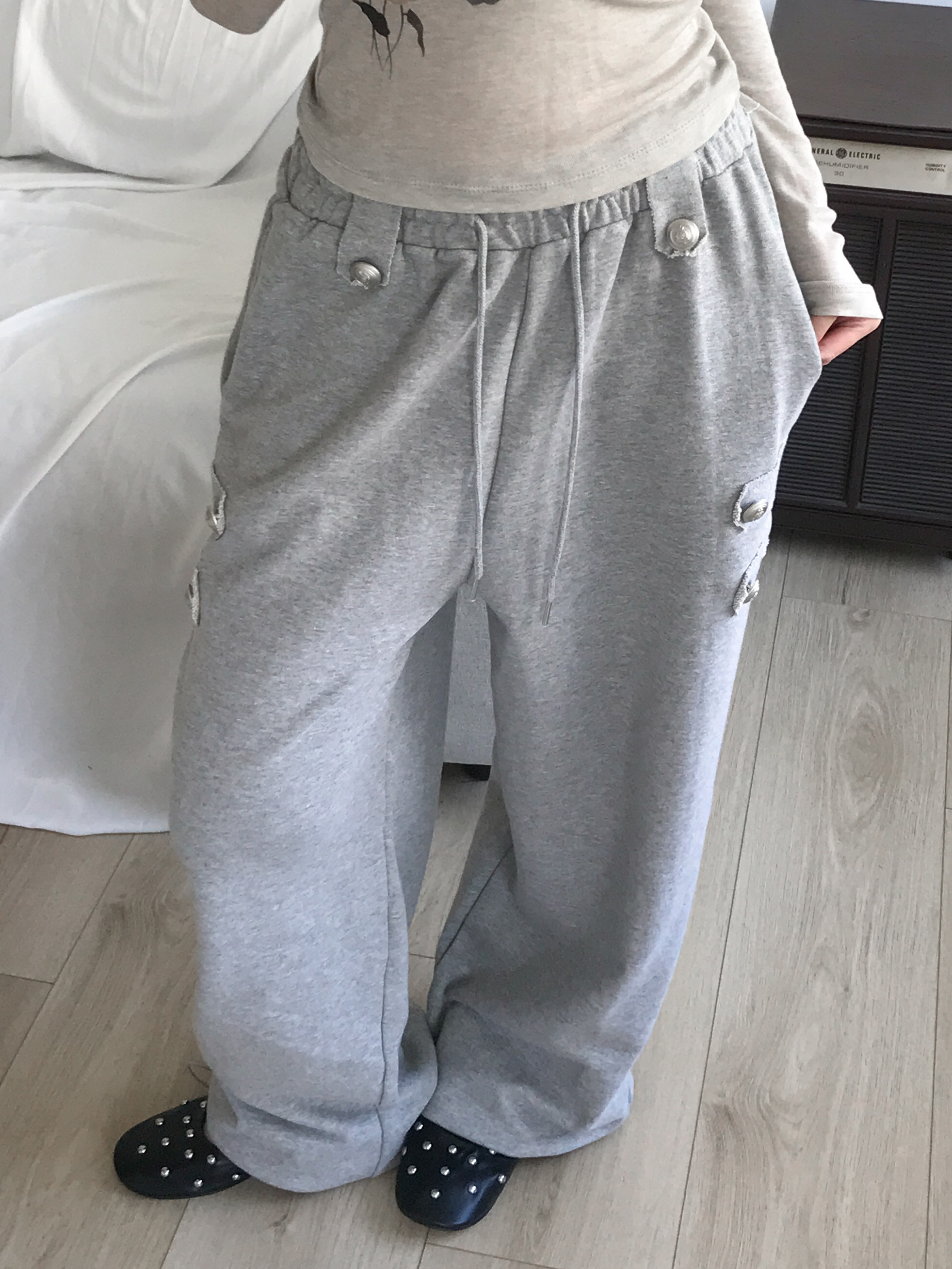 leon bijou pants #長褲