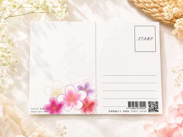 幸福果舖 Taste Sweety - 將軍熊版明信片小卡 賀卡