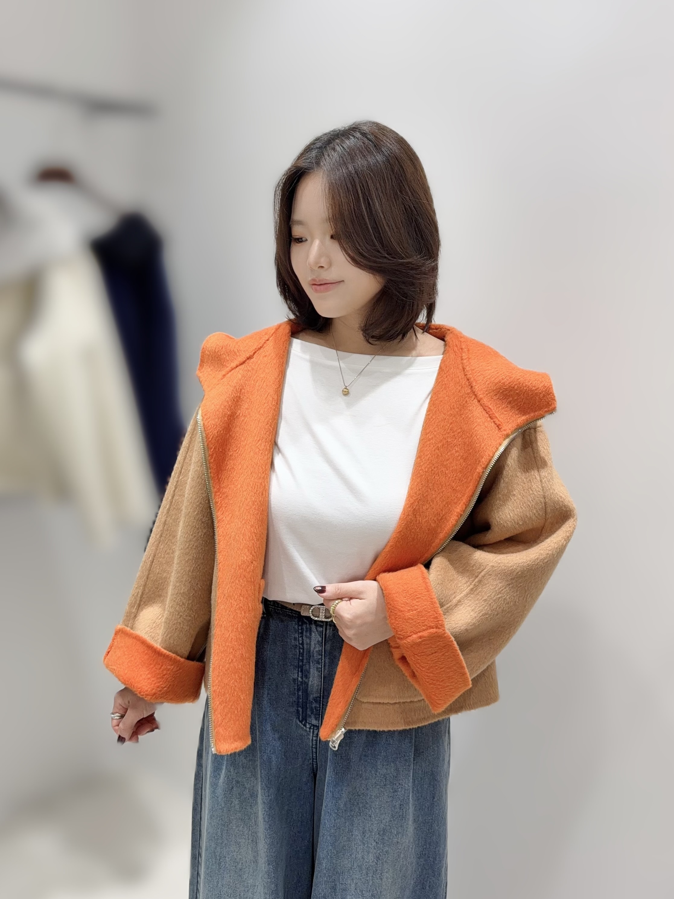 ER04 雙面著 胸50 長22 $1509