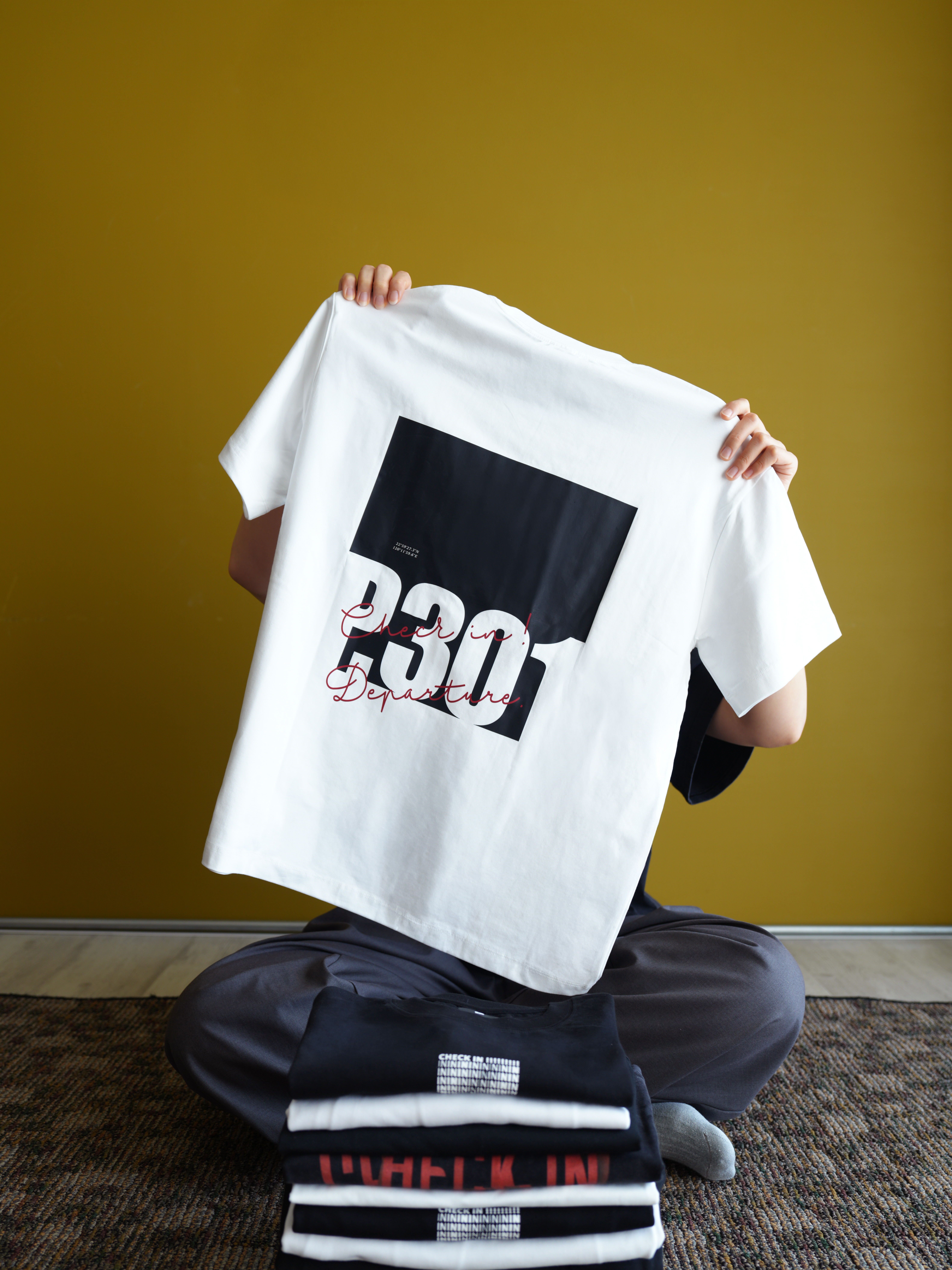 U.I.J LOGO T-SHIRT | 涼感印花標語