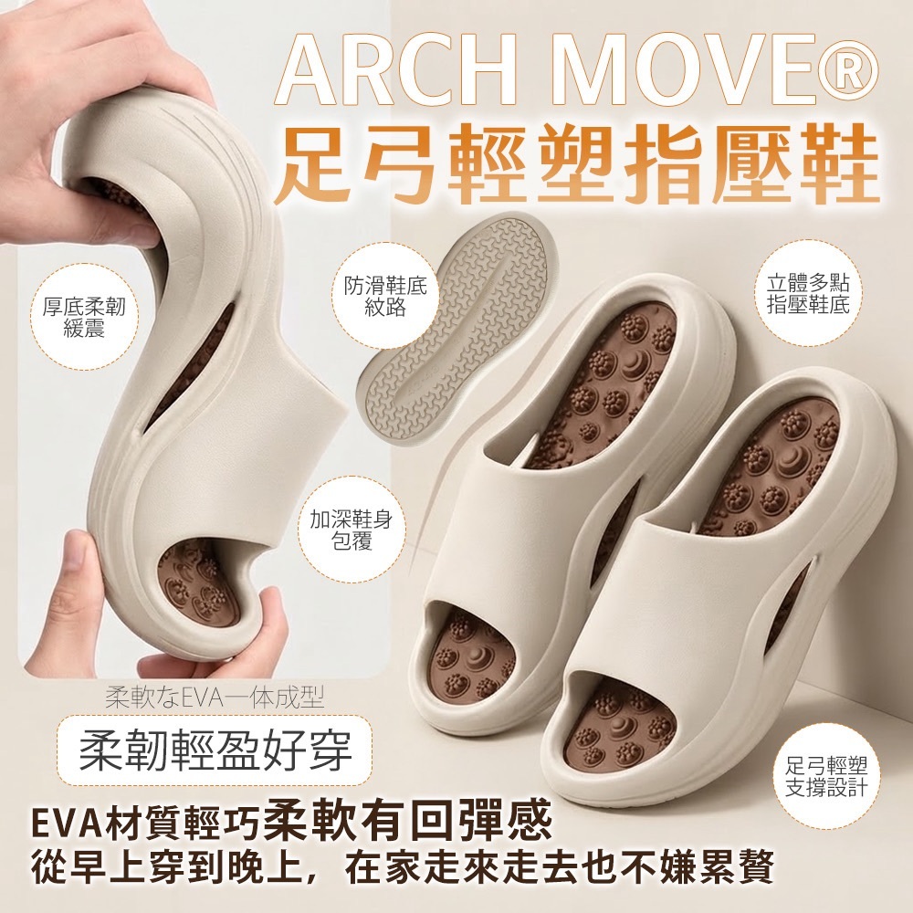 WSBB13013  🇯🇵ARCH MOVE® 足弓輕塑指壓鞋（12月上旬）