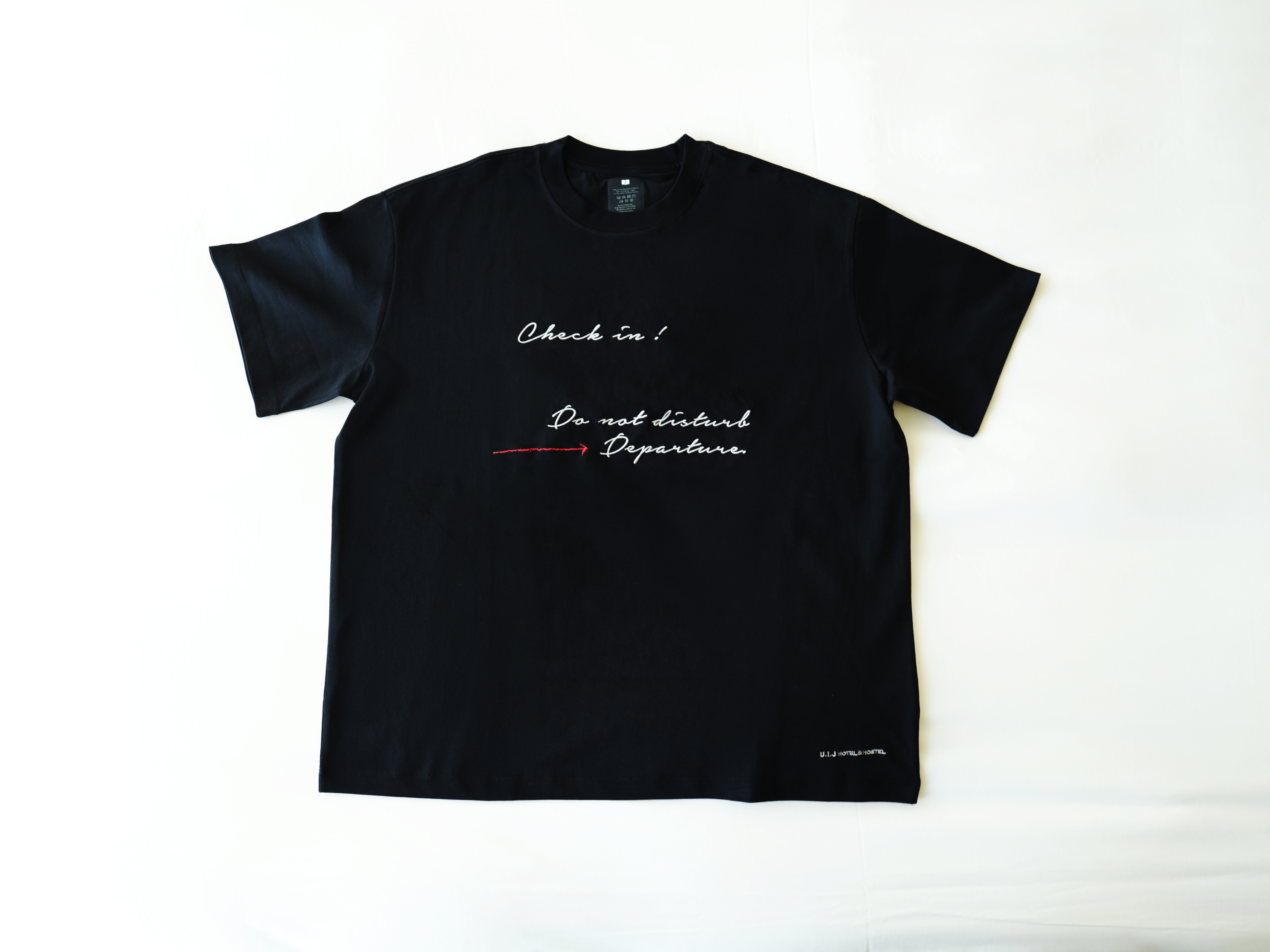 U.I.J LOGO T-SHIRT | 涼感標語刺繡