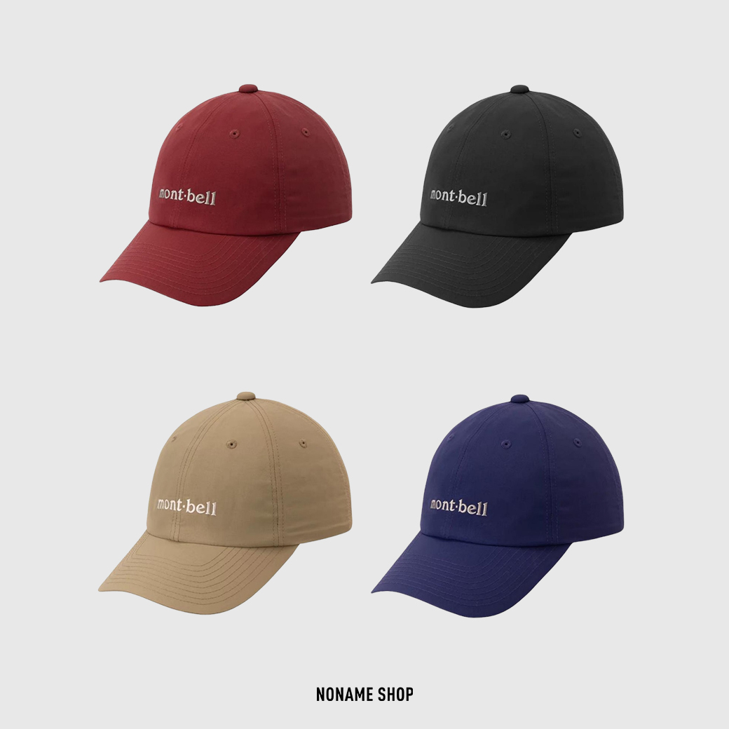 MONT-BELL O.D. CAP 輕量 防潑水 棒球帽 四色 (男/女同款)