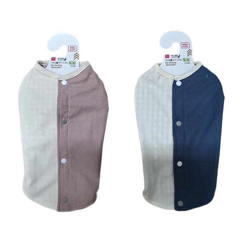 犬用衣服/雙面穿 L 31cm