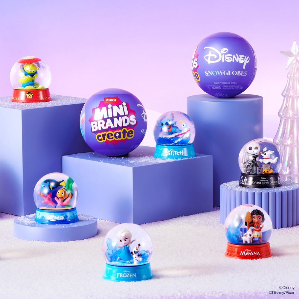 Mini Brands-迪士尼雪花球 隨機一顆