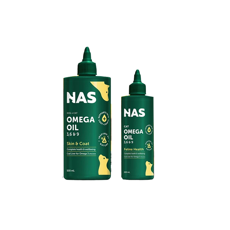 NAS 犬貓用 Omega 3, 6 & 9 鱈魚肝油 500ml犬貓用/200ml貓用
