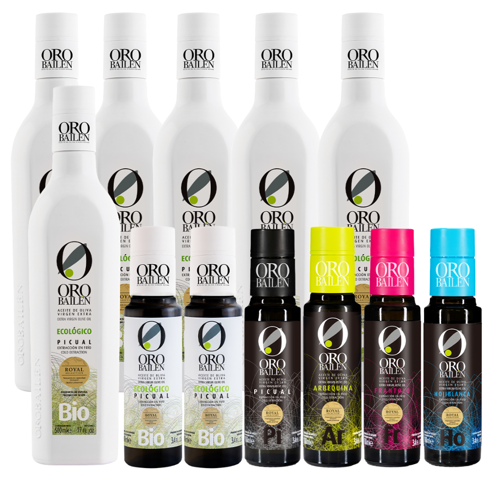 【下單再享千元回饋】皇嘉有機特級冷壓初榨橄欖油Picual 500ml*6+皇嘉特級橄欖油100ml*6