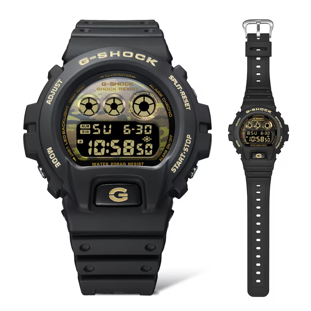 Casio G-Shock DW-6900CF-1 迷彩 手錶 (香港行貨)