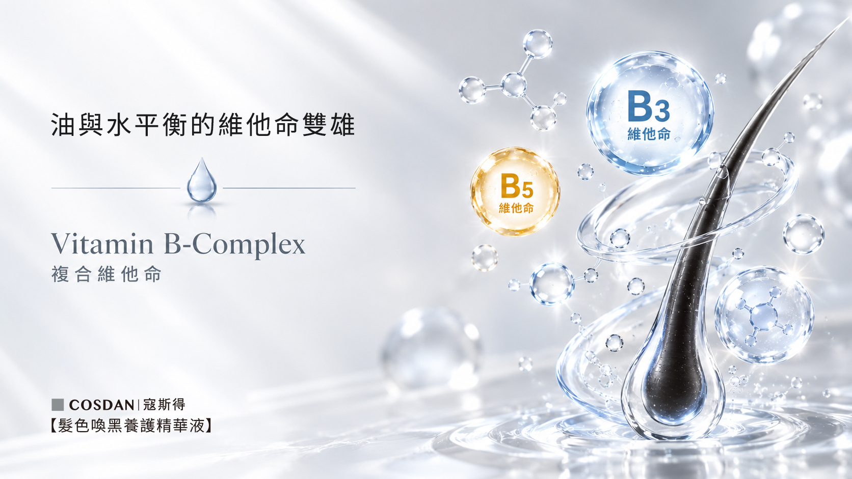 Vitamin B-Complex 複合維他命 B3 B5