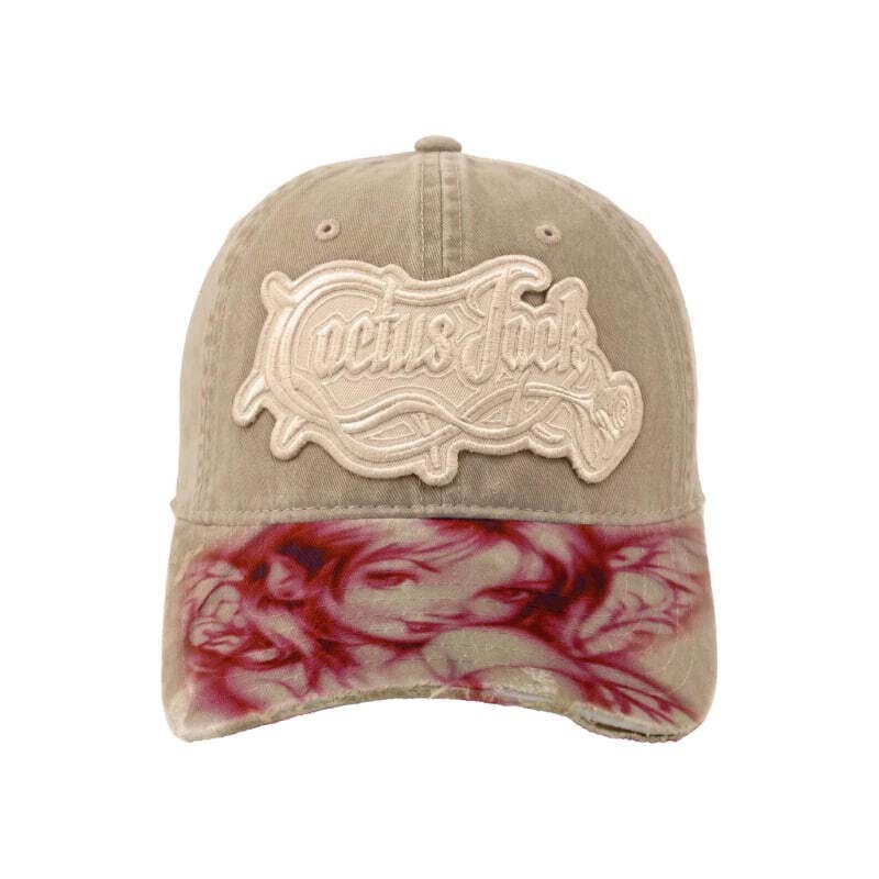 Travis Scott Cactus Jack Airbrush Angel Hat 天使 帽子 卡其色 LATS-DH02-OS [台灣現貨]