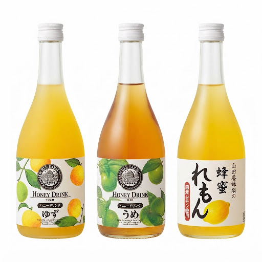 【山田養蜂場】 柚子/梅子/檸檬/ 生薑味蜂蜜水（濃縮型）(J2610 YB697)