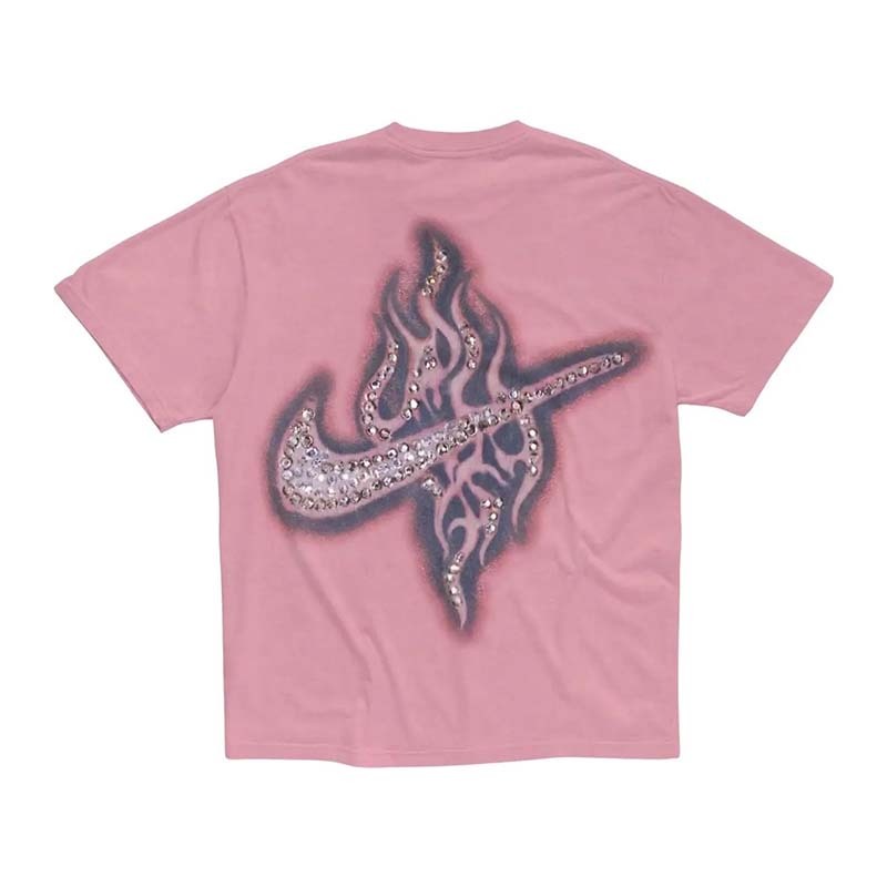 Travis Scott Cactus Jack X Nike Rhinestone Tee 聯名 休閒 短袖 粉紅色 LATS-NK-SS01 [台灣現貨]