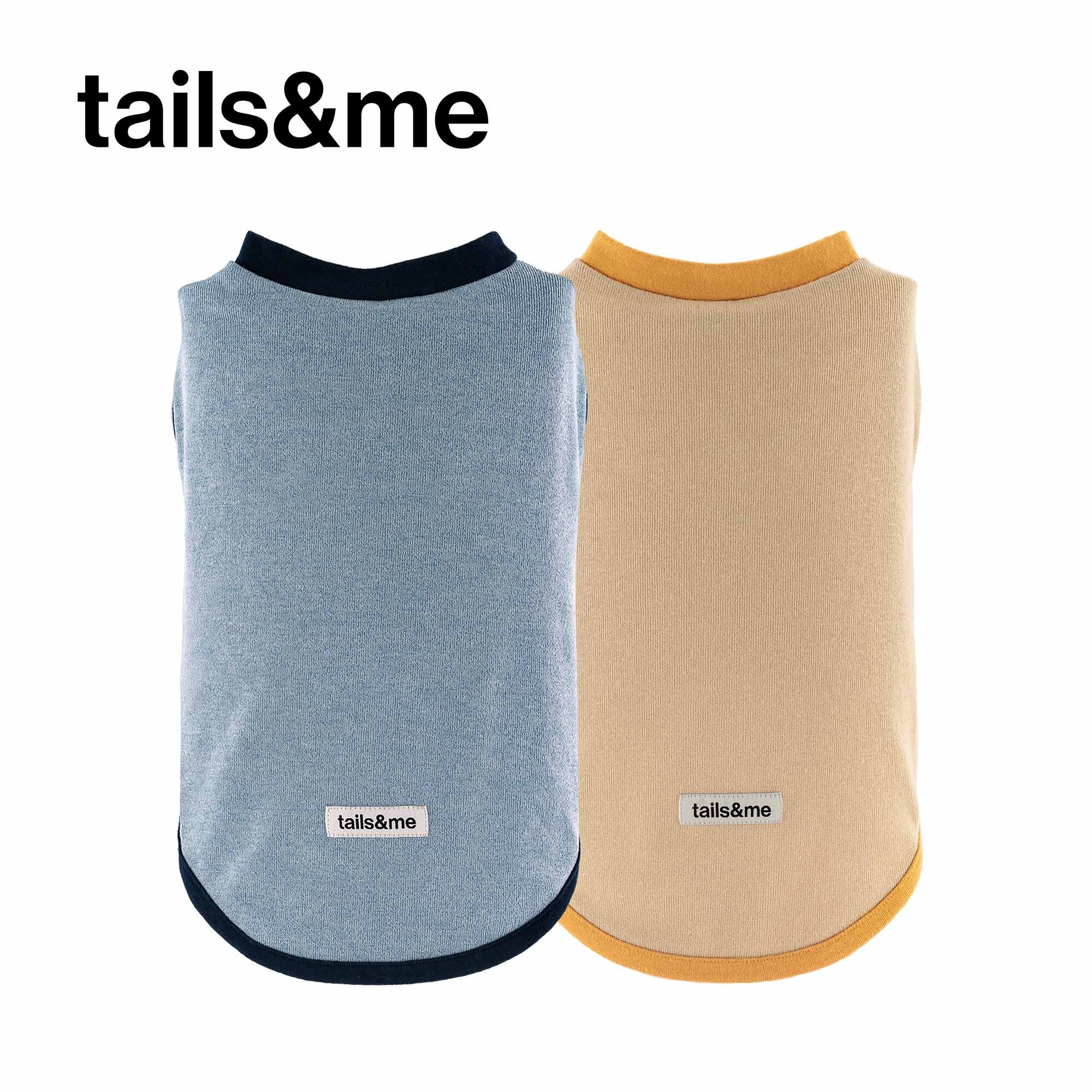 tails&me 尾巴與我｜寵物花紗無袖背心 (XS-XXL)