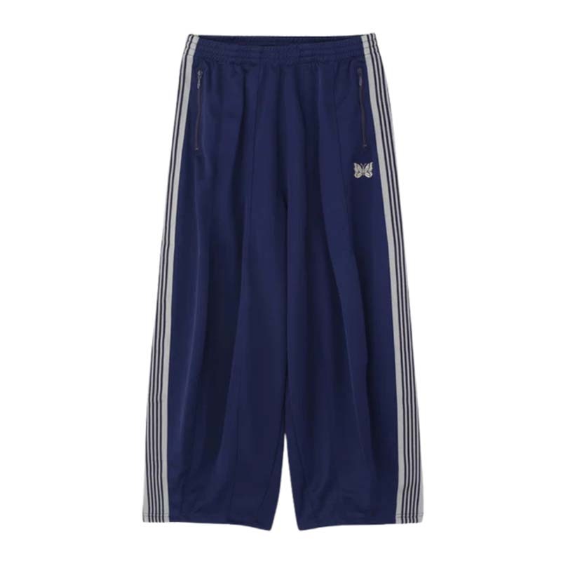 Needles H.D. Track Pant - Poly Smooth Navy 長褲 休閒 藍色 SX1572-NY [台灣現貨]