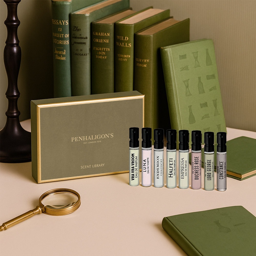 Penhaligon's 潘海利根 Scent Library 香味圖書館禮盒｜聖誕交換禮物推薦