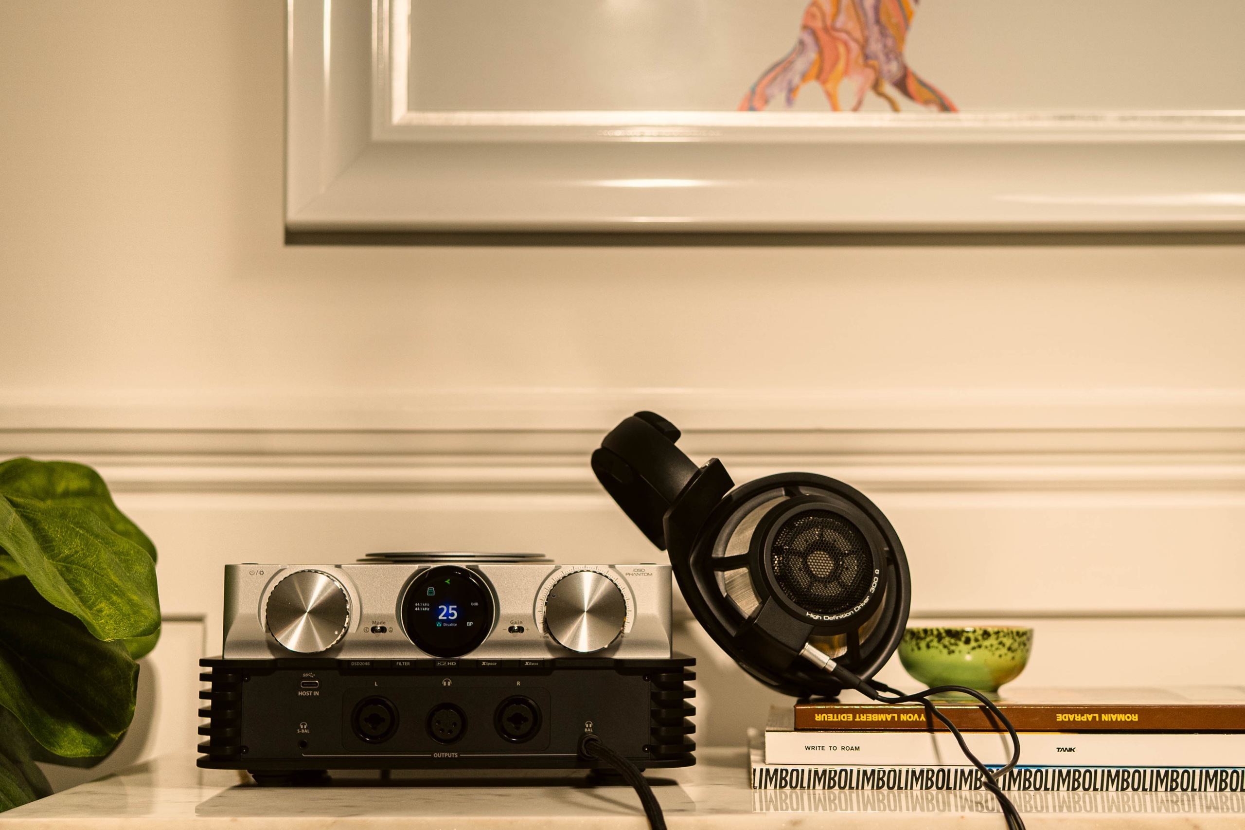 iDSD PHANTOM in a real listening setting