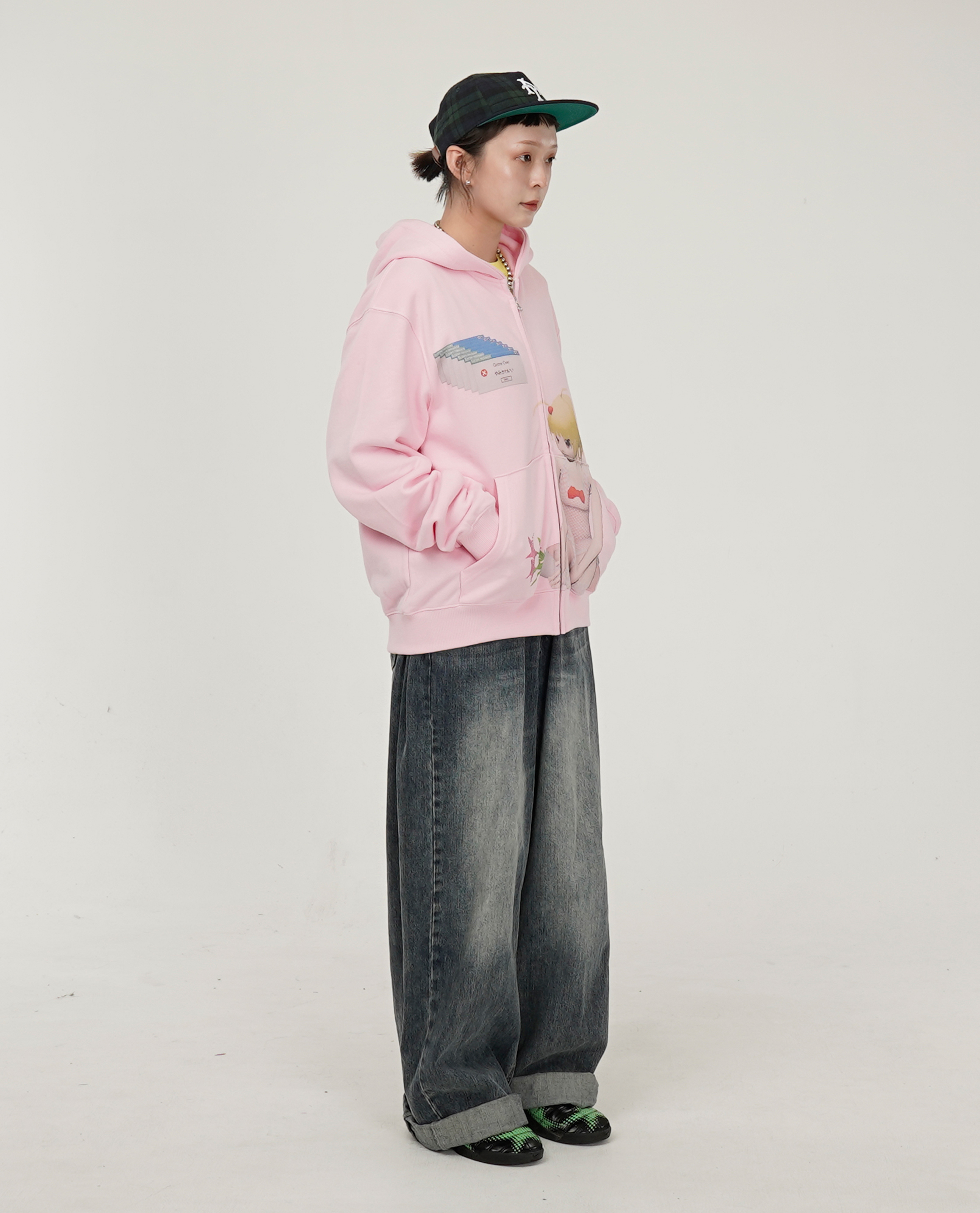 WEBHOUSE Twister Yamikawa Hoodie Zip-up - 26FW