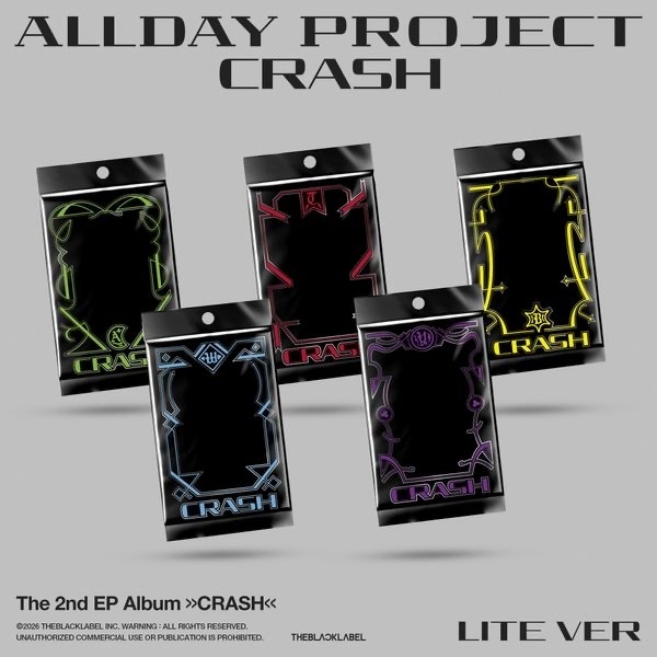 ALLDAY PROJECT 2nd EP Album [ CRASH ] LITE VER ( RANDOM)