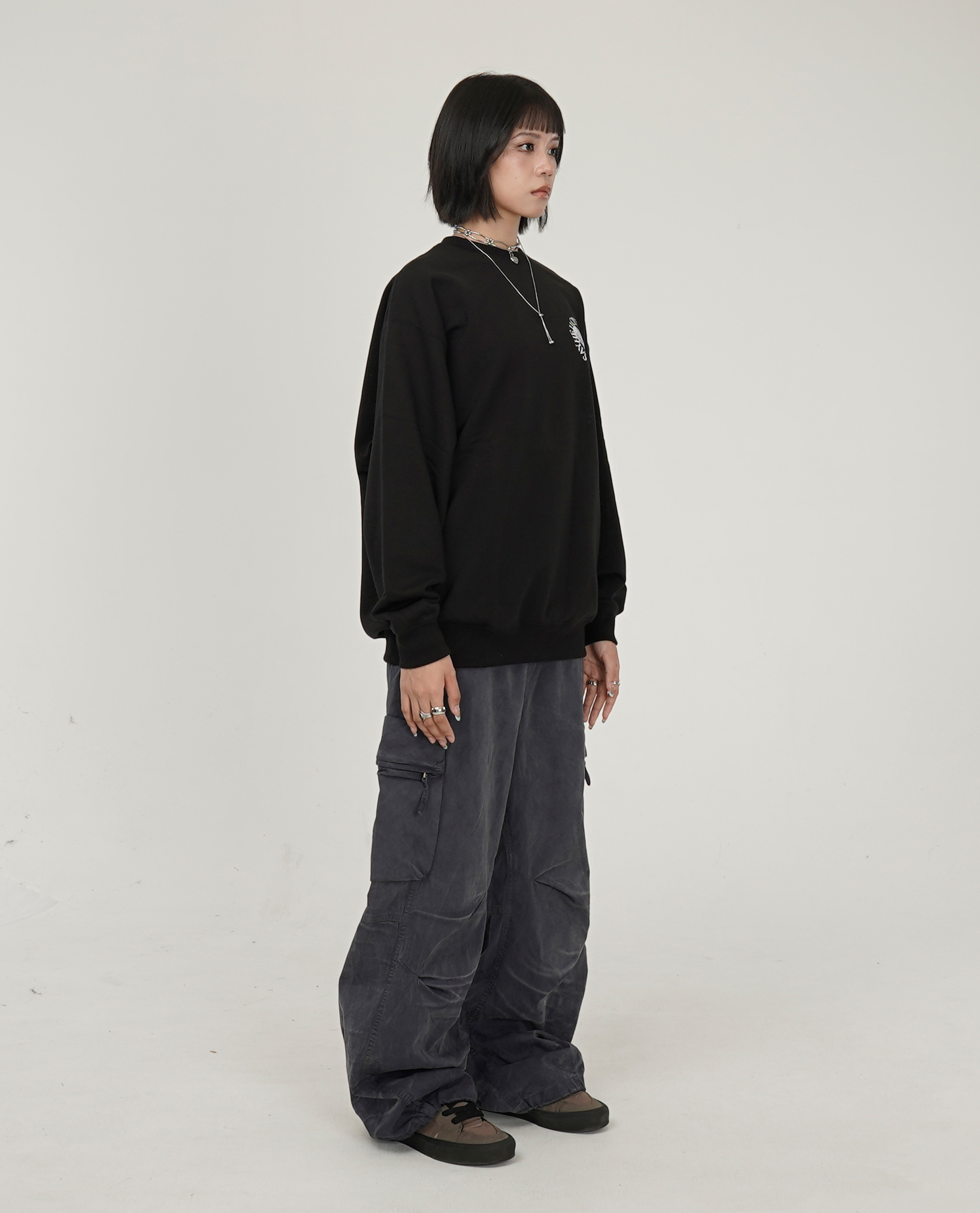 SAYHELLO Slap Logo Crew - 26FW