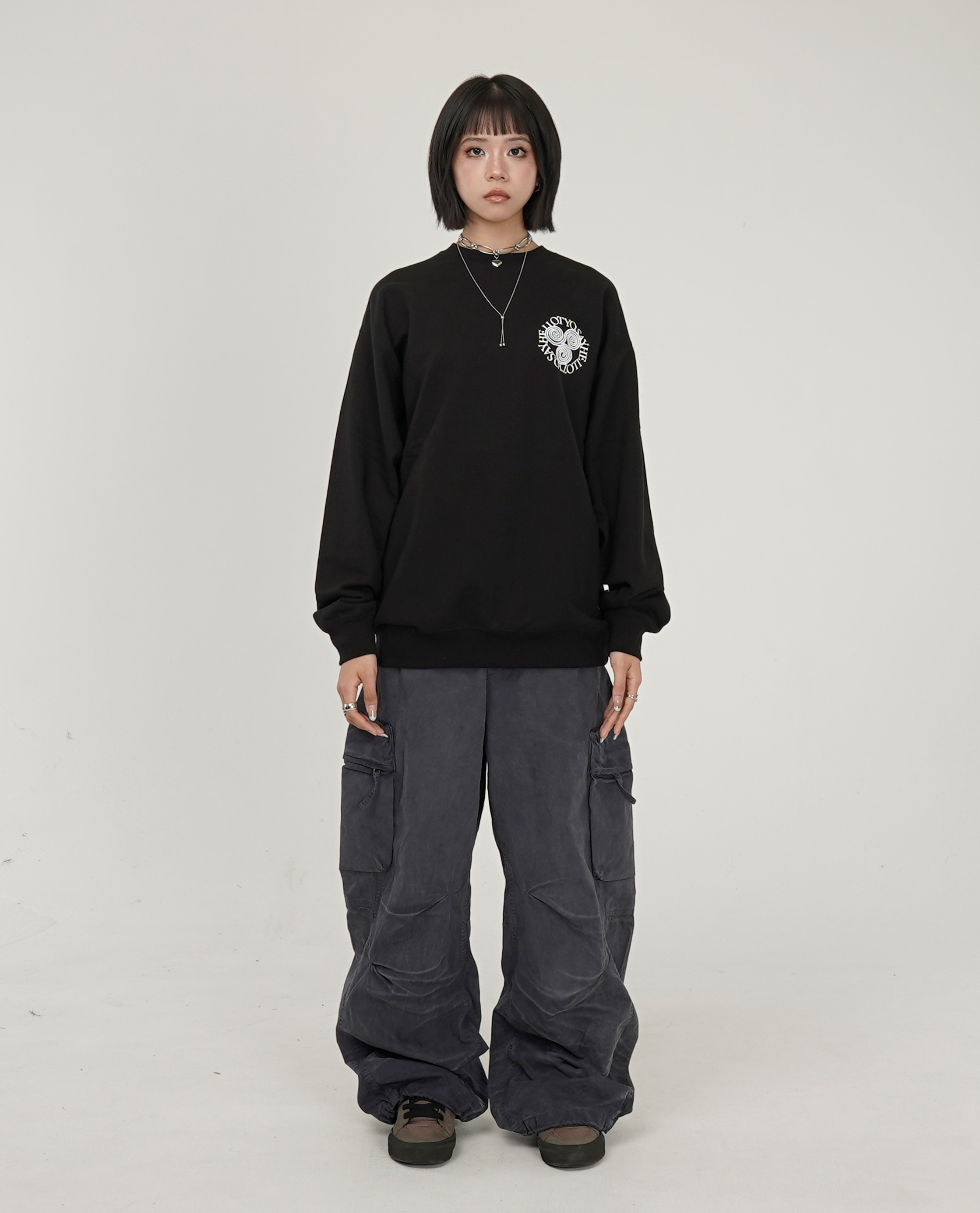SAYHELLO Slap Logo Crew - 26FW
