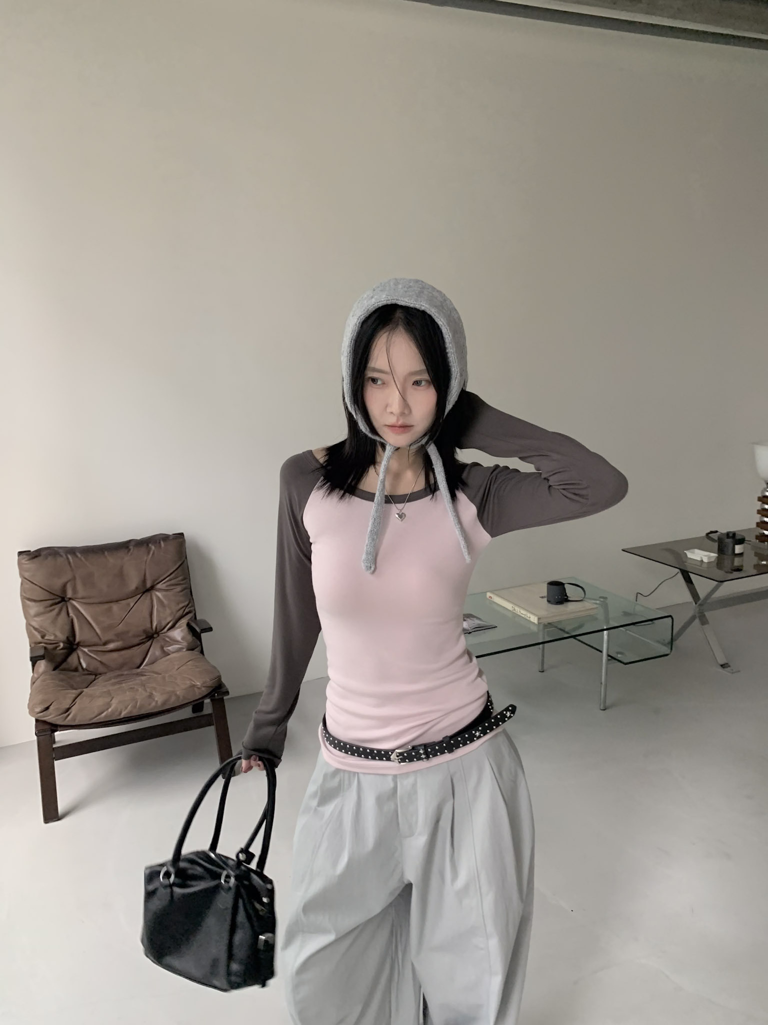 ISA_back to 2000s 經典復刻插肩袖上衣_61023