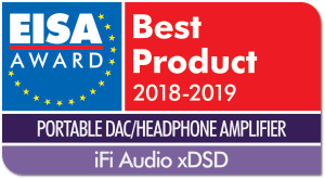 xDSD exact official EISA 2018–2019 award badge