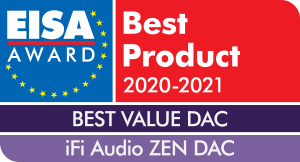 ZEN DAC exact official EISA 2020–2021 award badge