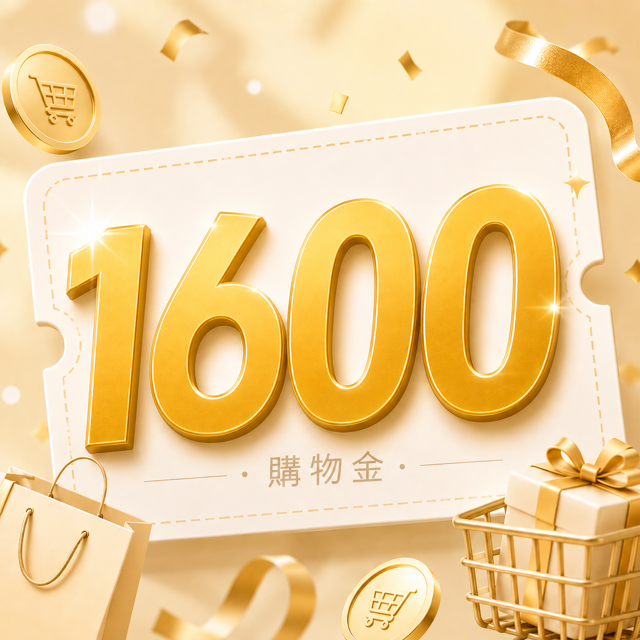 加碼送1600購物金(※加碼購物金將於訂單狀態完成後，統一於 11/18－11/25 發放，購物金使用期限為發放日起 180 天)