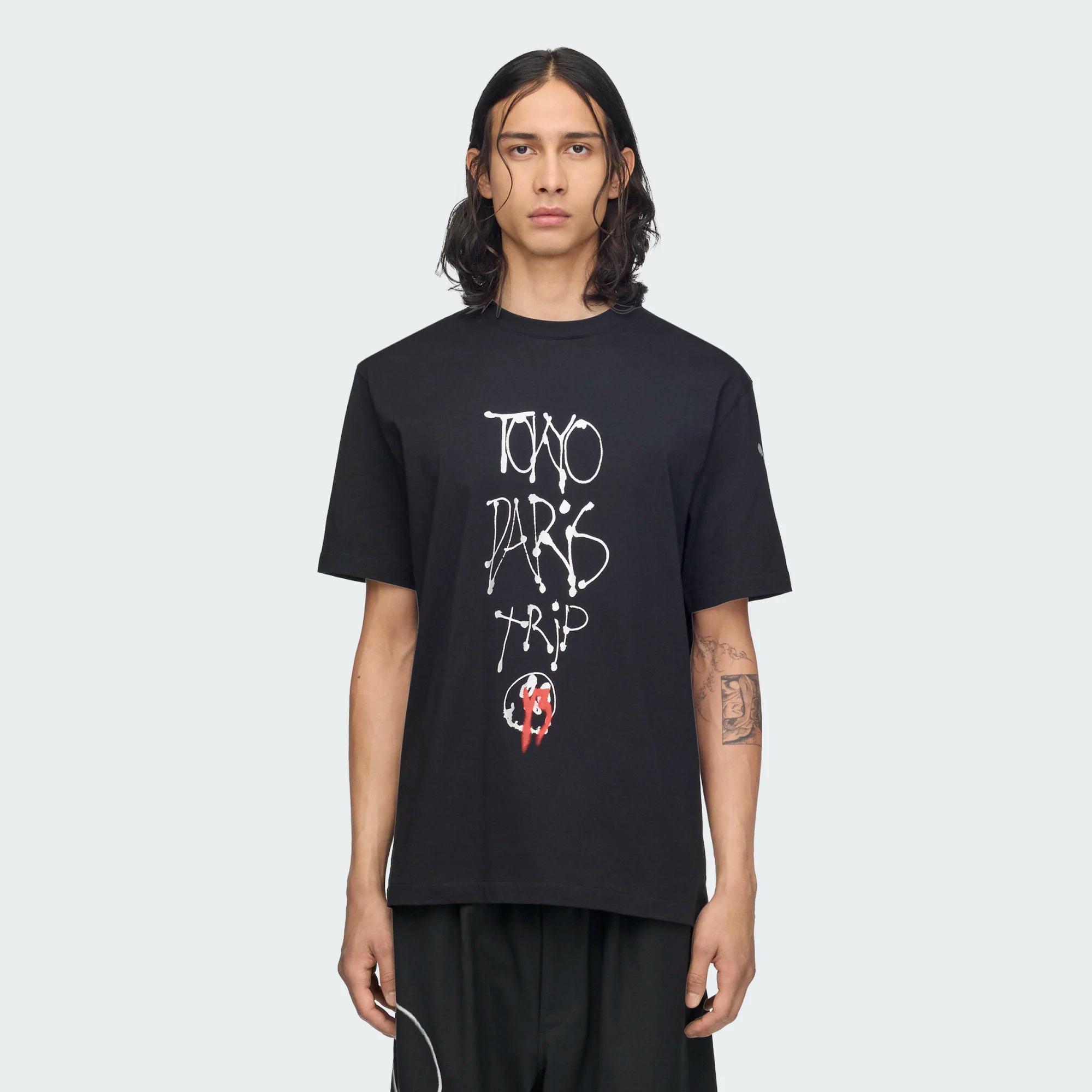 【 Y-3 CITY GFX SS TEE 聯名短TEE - 黑  】