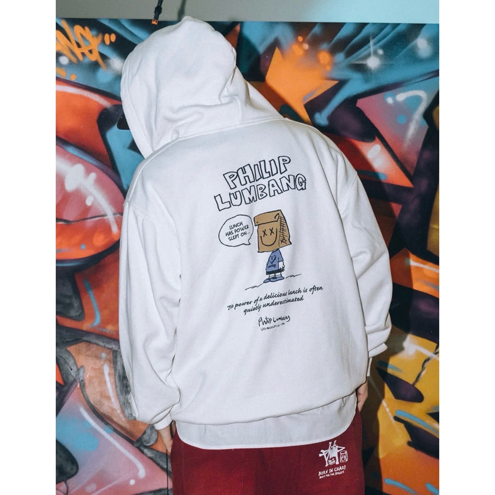 Philip Lumbang Lunch Bag Boy Fullzip Hoodie